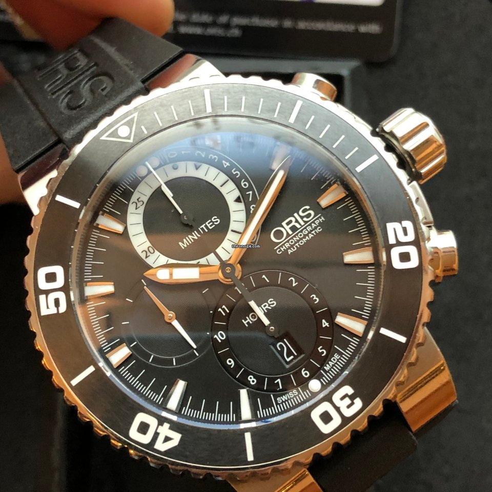 IMG_9081 Oris Carlos Coste Limited Edition Mens watch Unisex Automatic Titanium 01 674 7655 7184 Replica 4