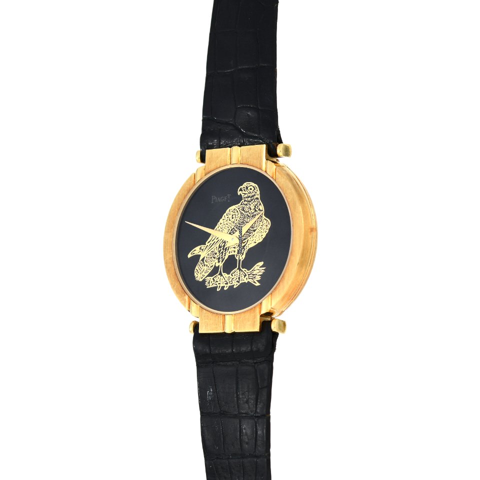 IMG_9081 Piaget Polo Mens watch Unisex Quartz Yellow gold 7673 Replica 4