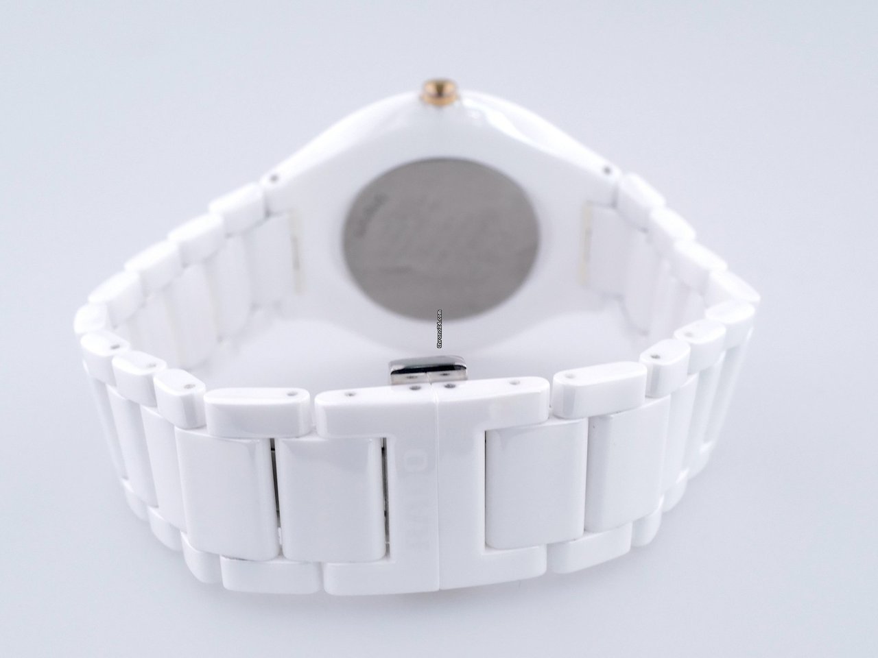 IMG_9081 Rado True Thinline Womens watch Quartz Ceramic R27957102 Replica 4