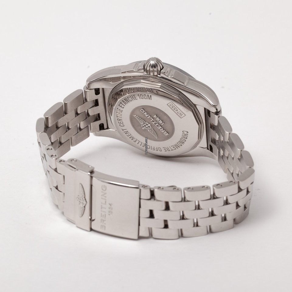 IMG_9081 Breitling Galactic 36 Womens watch Automatic Steel W7433012 A779 376A Replica 4