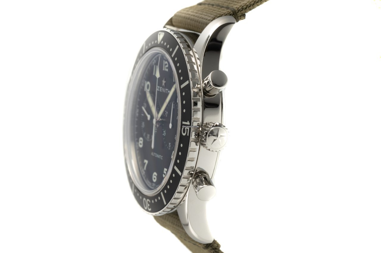 IMG_9081 Zenith Pilot Mens watch Unisex Automatic Steel 03.2240.4069 Replica 4