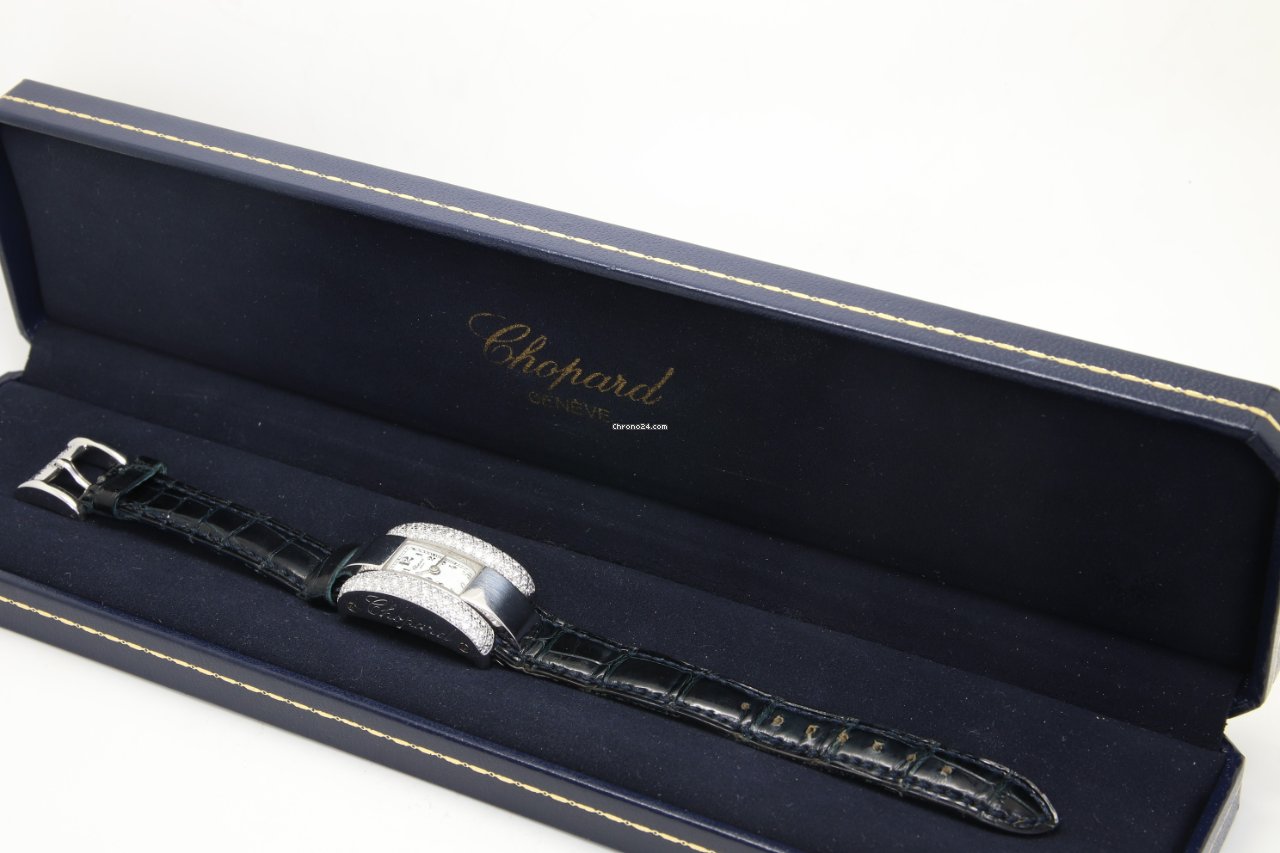 IMG_9081 Chopard La Strada Womens watch Quartz White gold 433 1 Replica 4