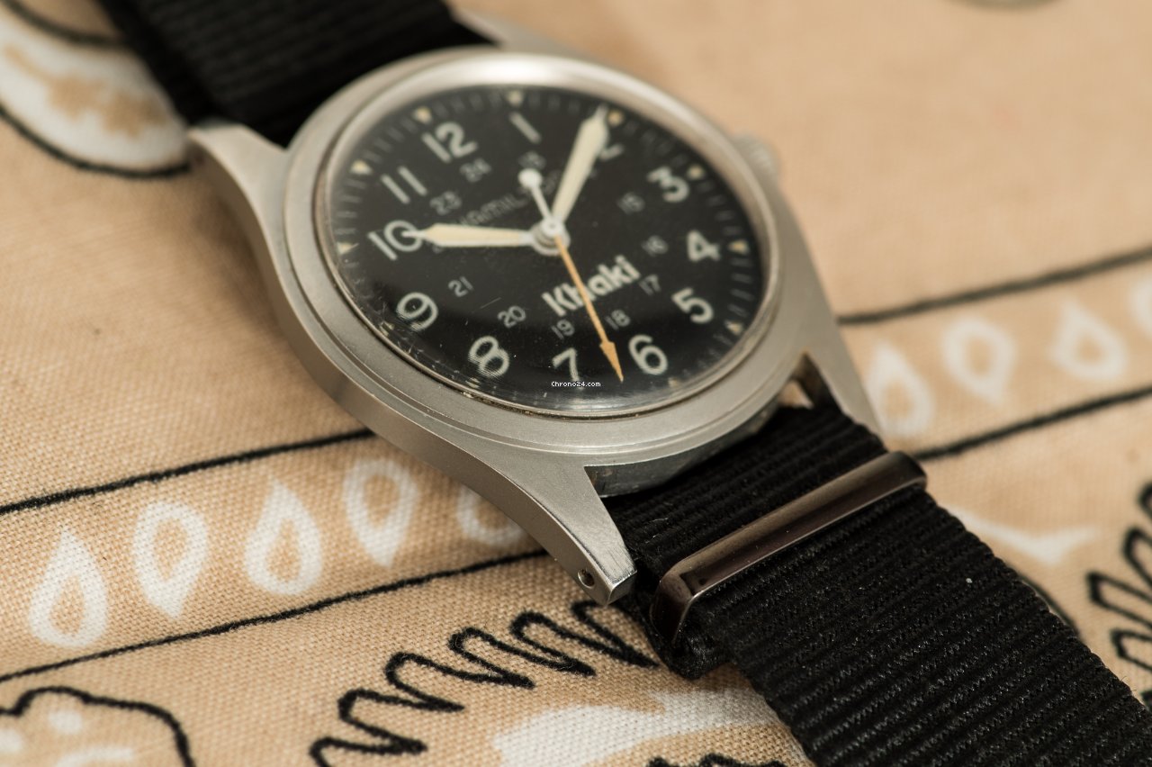 IMG_9081 Hamilton Khaki Field Mens watch Unisex Manual winding Steel 9415 Replica 4