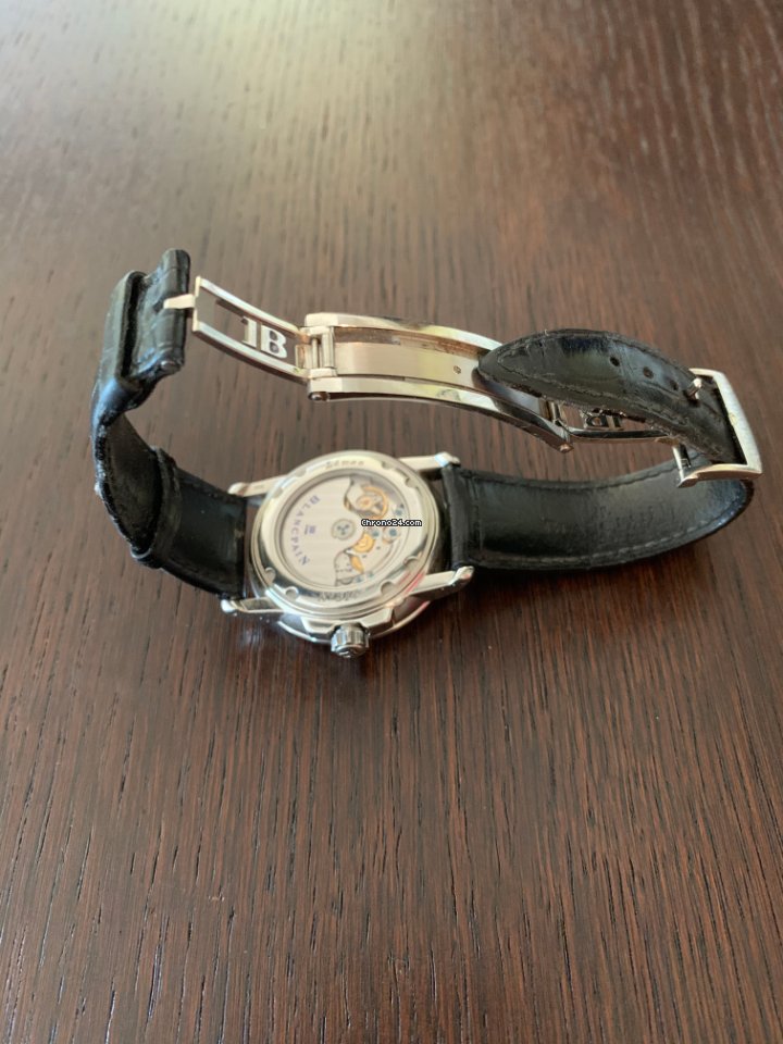 Blancpain Mens watch Unisex Automatic Steel 1735 Replica 4