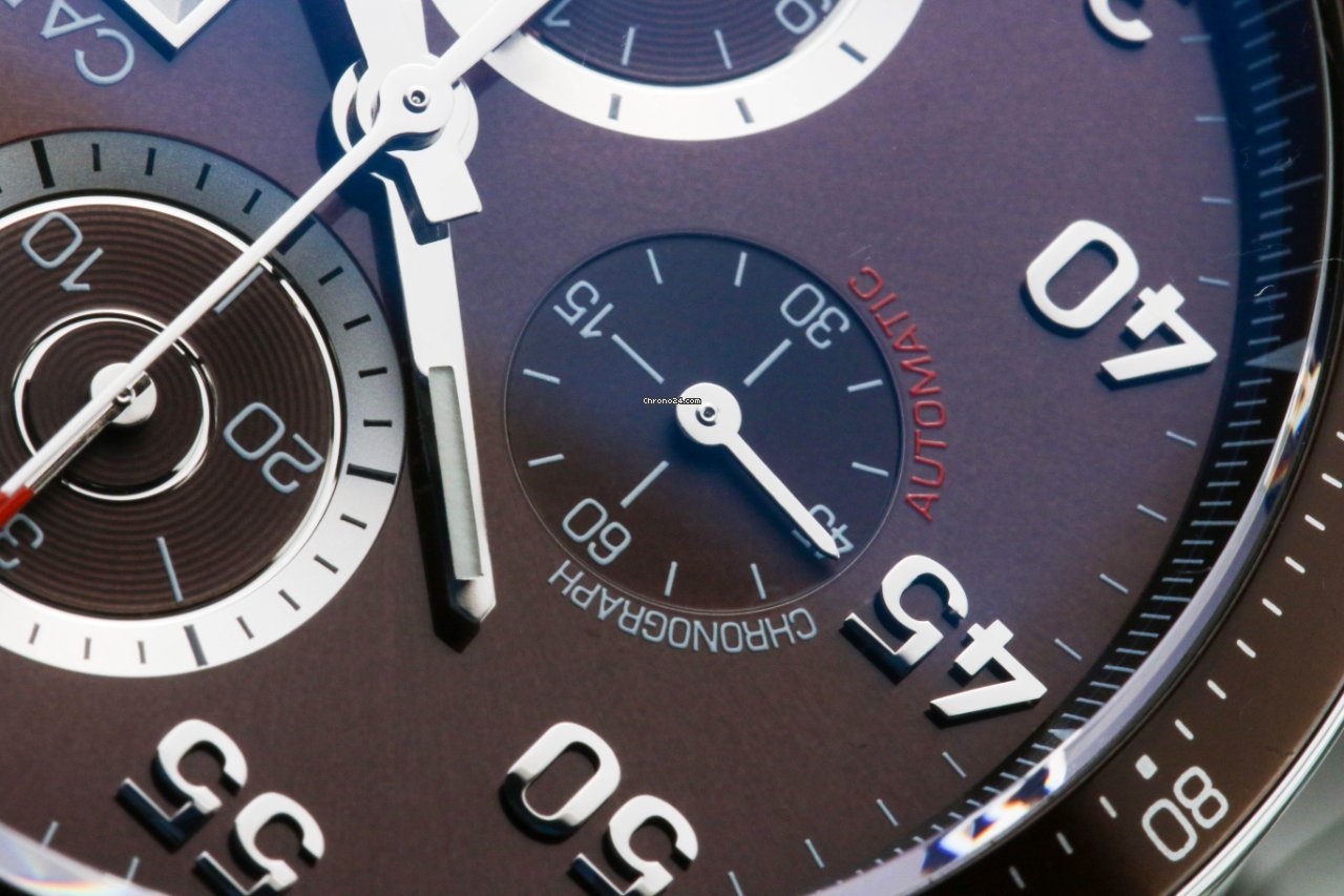 TAG Heuer Carrera Calibre 16 Mens watch Unisex Automatic Steel CV2A12 Replica 4