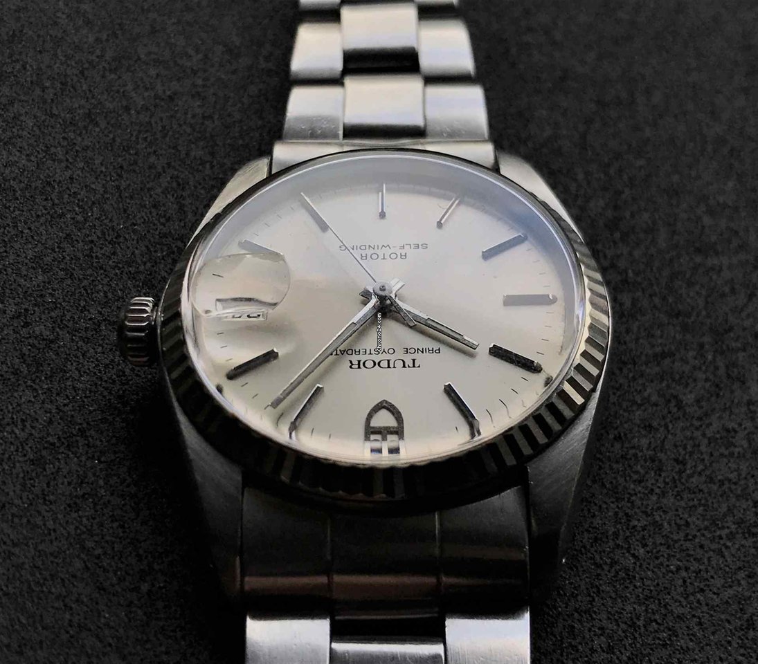IMG_9081 Tudor Prince Oysterdate Mens watch Unisex Automatic Vintage Tudor Prince Oysterdate 75100 Replica 4