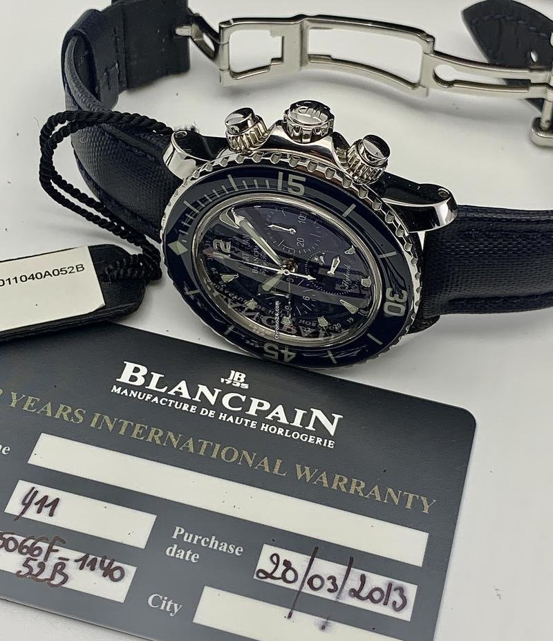 IMG_9081 Blancpain Fifty Fathoms Automatic Steel 5066F-114052B Replica 4