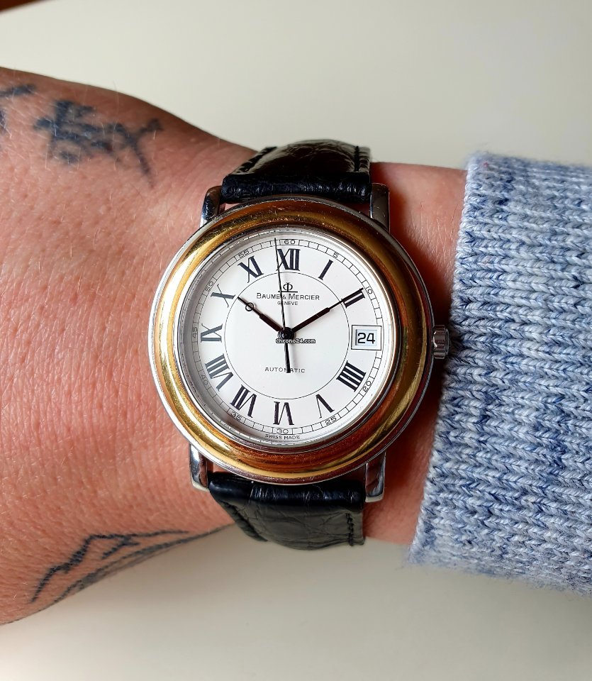 IMG_9081 Baume & Mercier Mens watch Unisex Automatic Gold Steel 3137.018 Replica 4