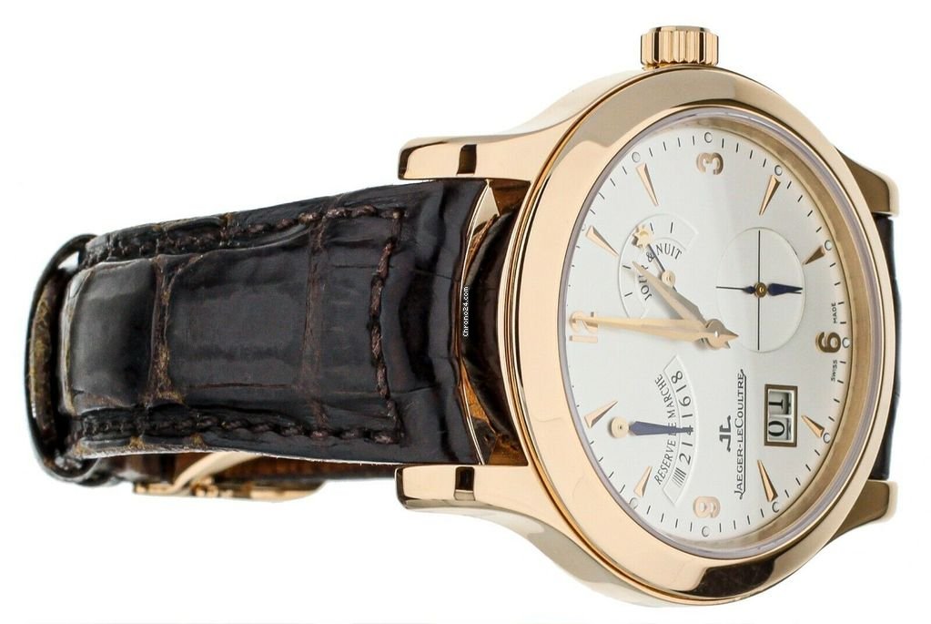 IMG_9081 Jaeger-LeCoultre Master Control Date Mens watch Unisex Manual winding Rose gold 146.2.17 Replica 4