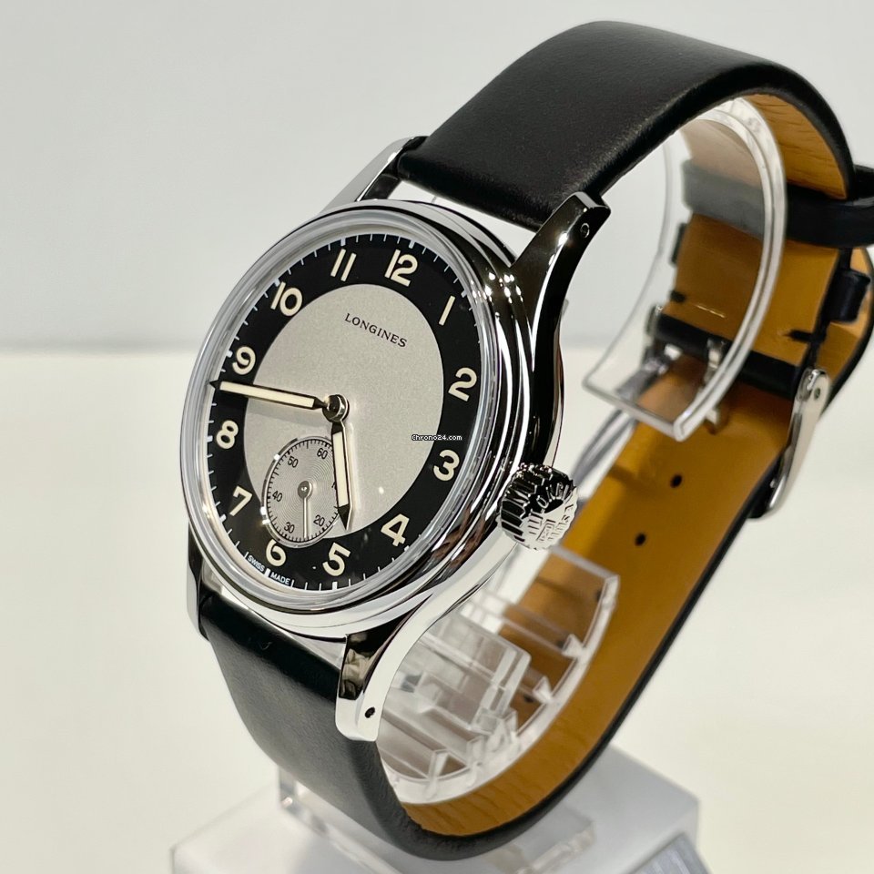 IMG_9081 Longines Heritage Mens watch Unisex Automatic Steel L2.330.4.93.0 Replica 4