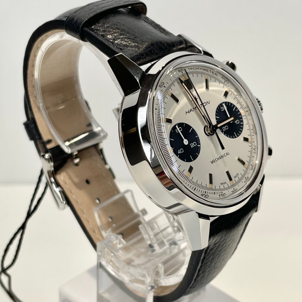IMG_9081 Hamilton Intra-Matic Mens watch Unisex Manual winding Steel H38429710 Replica 4