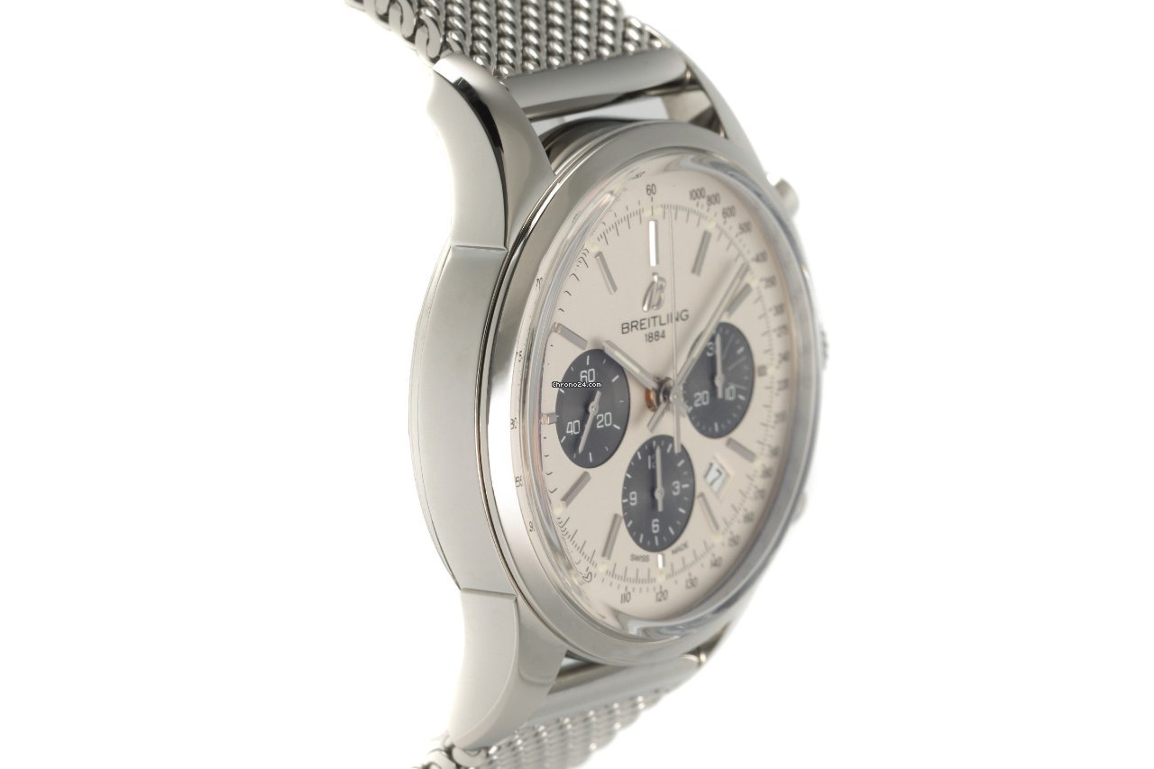 IMG_9081 Breitling Transocean Chronograph Mens watch Unisex Automatic Steel AB0152 Replica 4