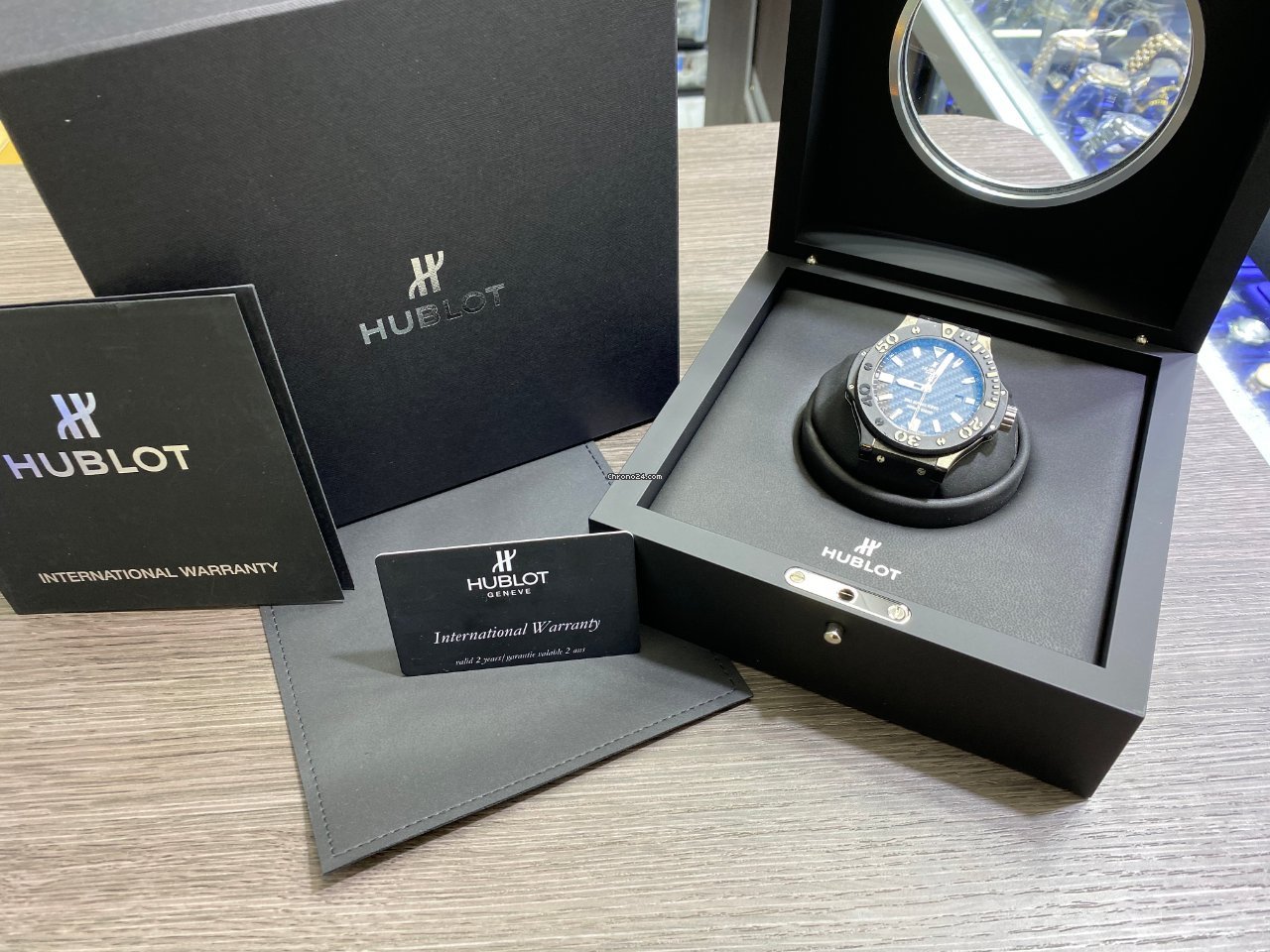 IMG_9081 Hublot Big Bang King Mens watch Unisex Automatic Ceramic 322.CK.1140.RX Replica 4