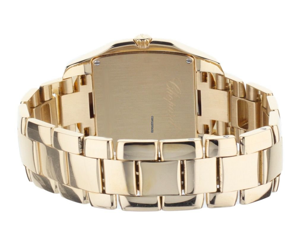 IMG_9081 Chopard Two O Ten Mens watch Unisex Quartz Rose gold 127468 Replica 4