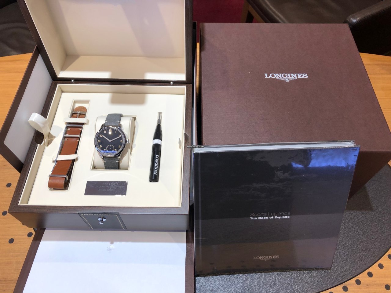 IMG_9081 Longines Heritage Mens watch Unisex Manual winding Steel L28264532 Replica 4