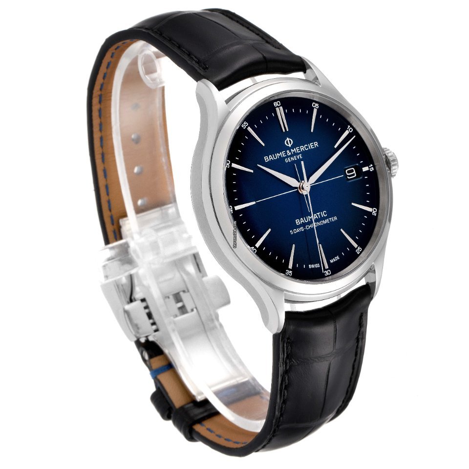 Baume & Mercier Clifton Mens watch Unisex Automatic Steel M0A10467 Replica 4
