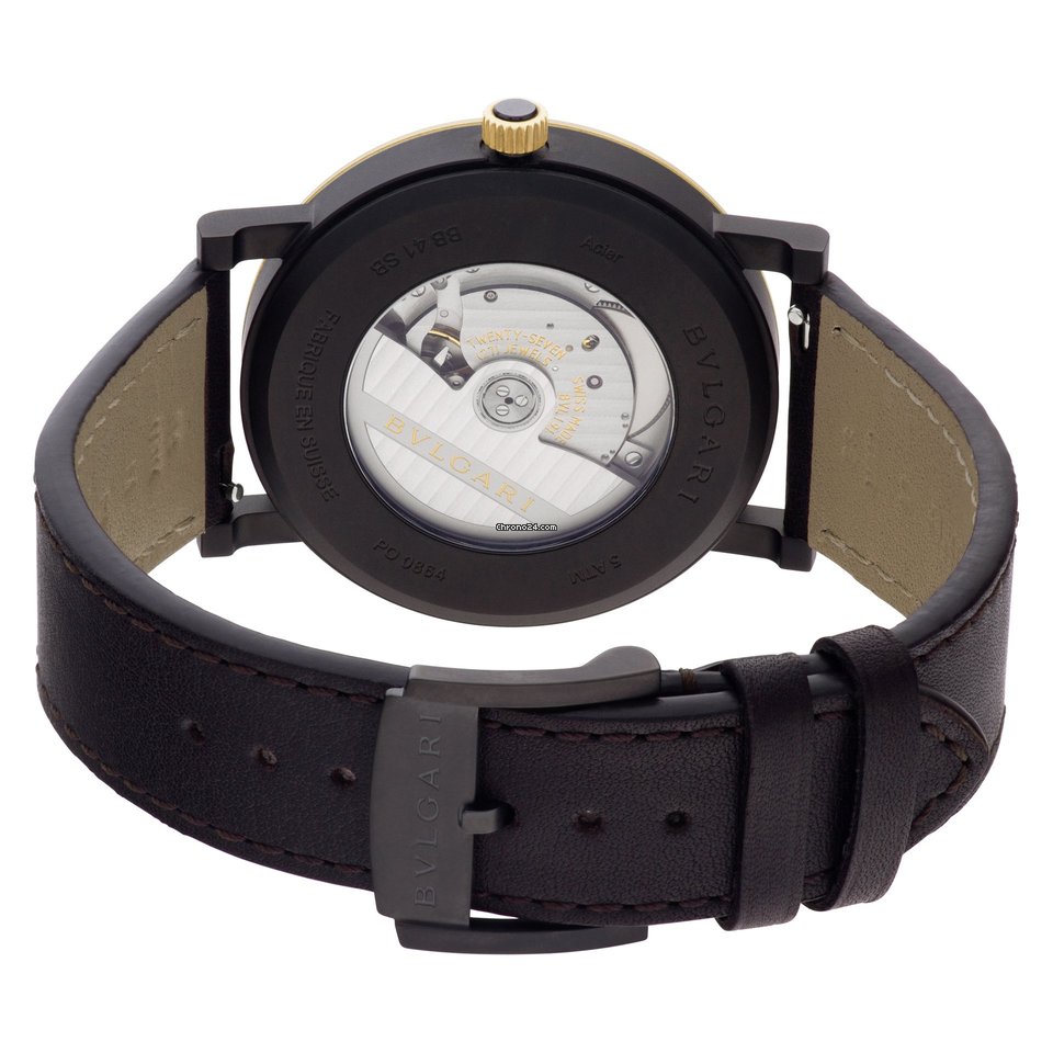 Bulgari Bulgari Mens watch Unisex Automatic Steel BB41SB Replica 4