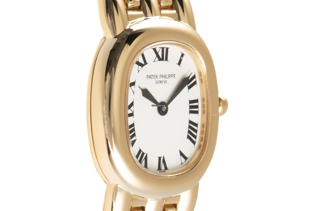 IMG_9081 Patek Philippe Golden Ellipse Womens watch Quartz Yellow gold 4830 1 Replica 4