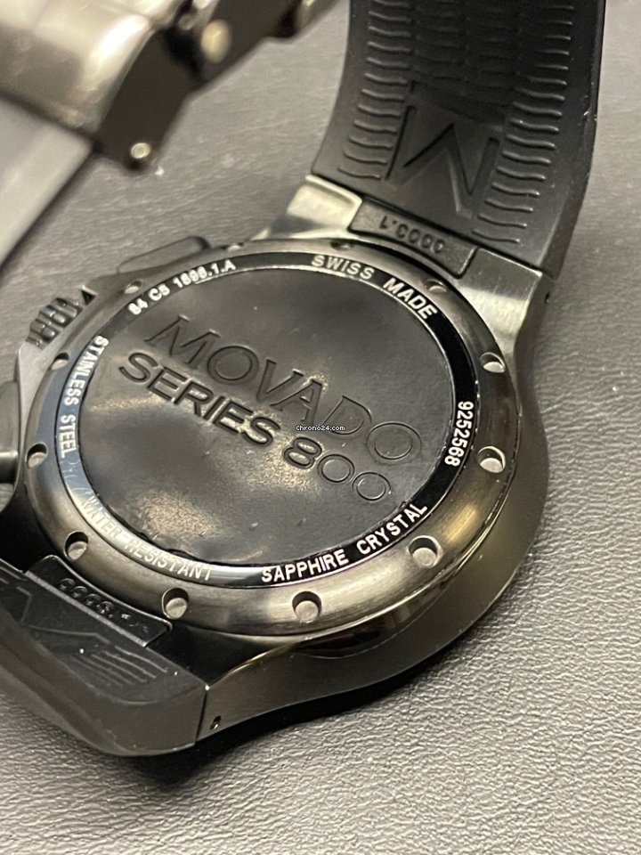 Movado Series 800 Mens watch Unisex Quartz Steel 84c51896 Replica 4