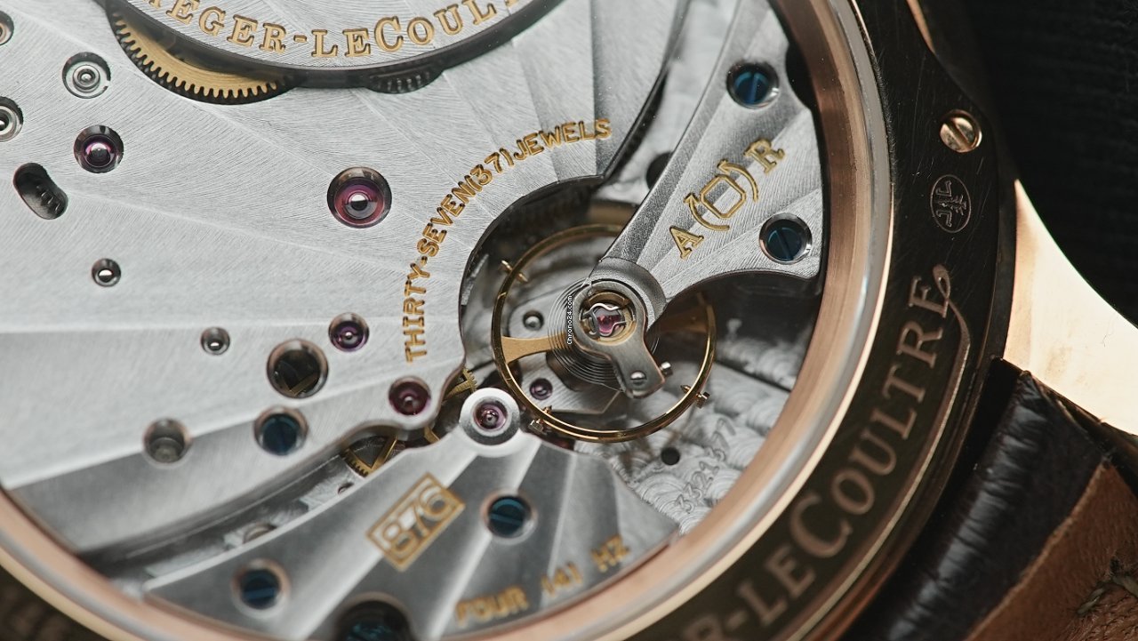IMG_9081 Jaeger-LeCoultre Master Eight Days Perpetual Manual winding Rose gold Q161242A Replica 4