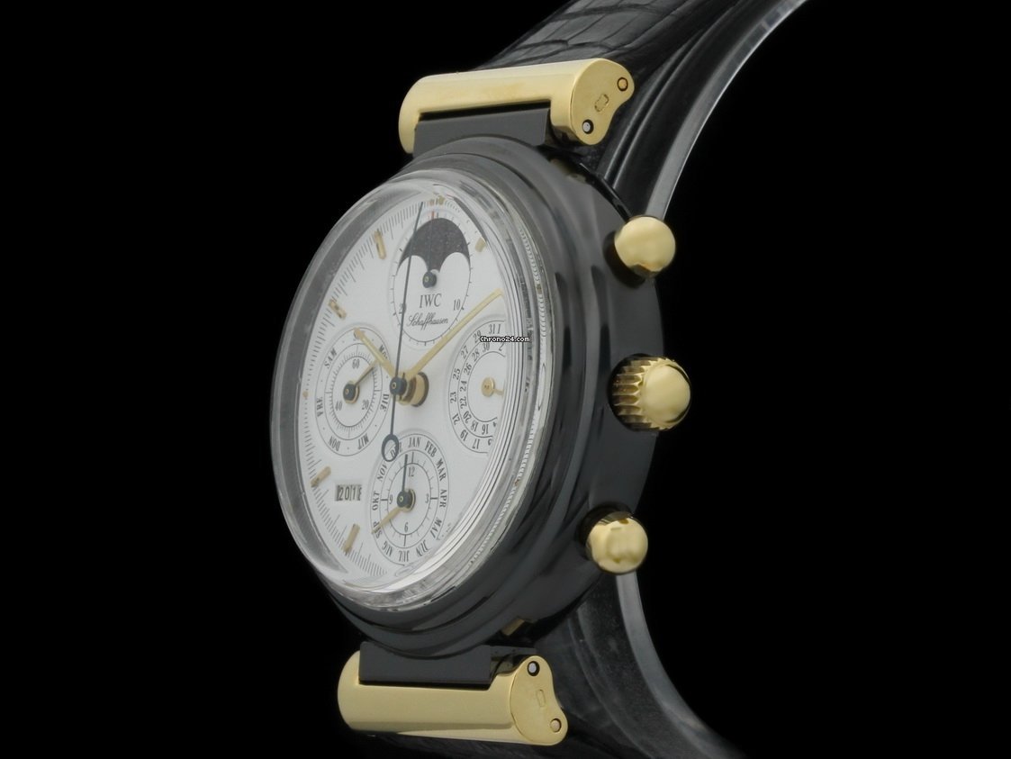 IMG_9081 IWC Da Vinci Perpetual Calendar Mens watch Unisex Automatic Ceramic 3755 Replica 4