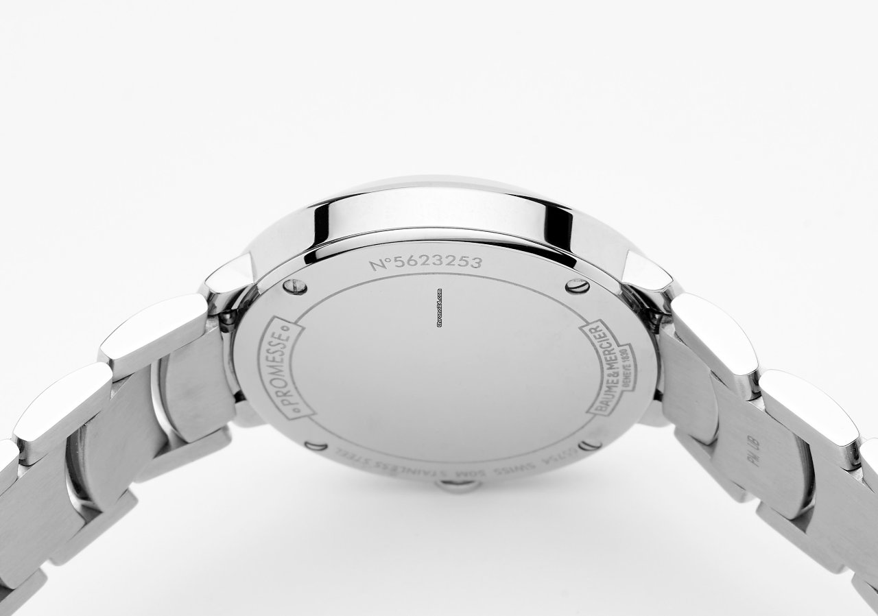 Baume & Mercier Promesse Quartz Steel 10160 Replica 4