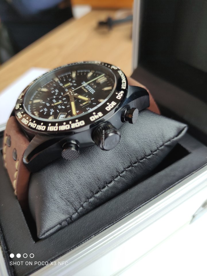 IMG_9081 TW Steel Mens watch Unisex Quartz Steel TW Steel Chrono Sport Chrono CHS1 Replica 4