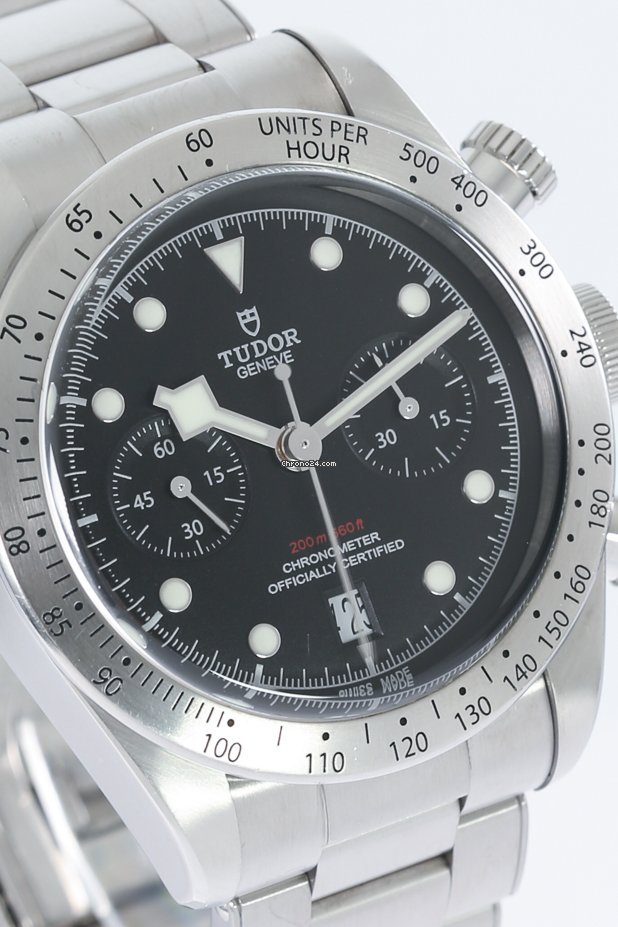 IMG_9081 Tudor Black Bay Chrono Mens watch Unisex Automatic Steel 79350 Replica 4