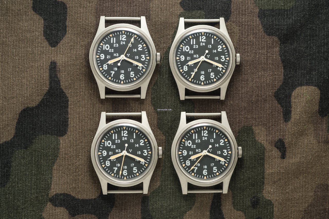 IMG_9081 Hamilton Mens watch Unisex Manual winding Steel MIL-W-46374B Replica 4