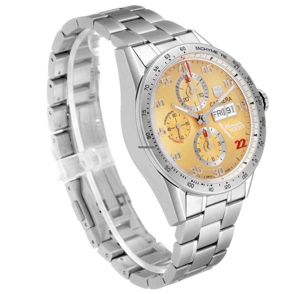 IMG_9081 TAG Heuer Carrera Calibre 16 Mens watch Unisex Automatic Steel CV2A1H Replica 4
