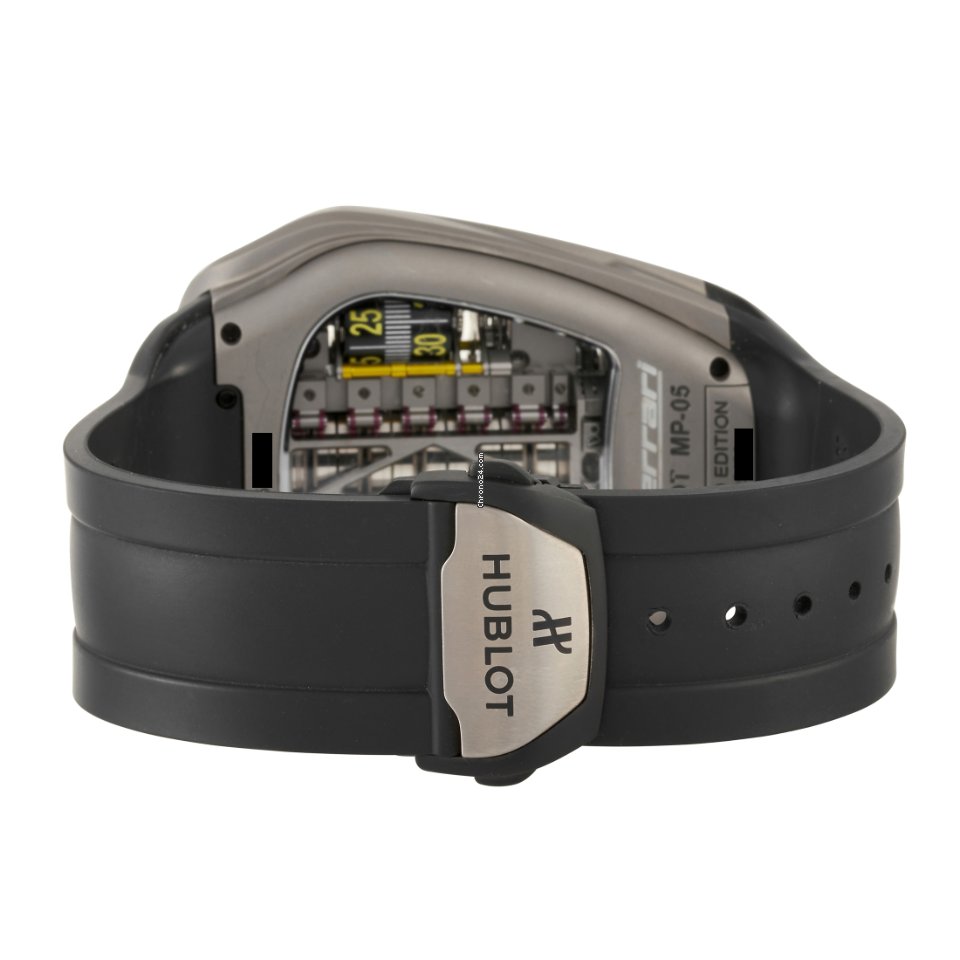 IMG_9081 Hublot MP-05 LaFerrari Mens watch Unisex Manual winding Titanium 905.NX.0001.RX Replica 4