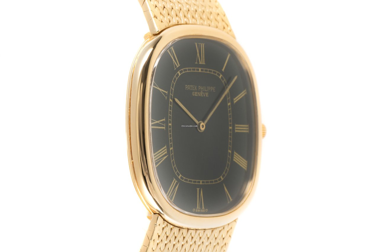 IMG_9081 Patek Philippe Golden Ellipse Mens watch Unisex Automatic Yellow gold 3738 1 Replica 4