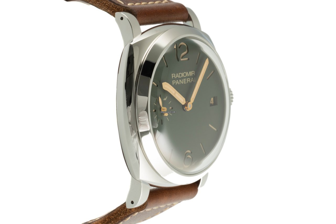 IMG_9081 Panerai Radiomir 1940 Mens watch Unisex Manual winding Steel PAM00736 Replica 4
