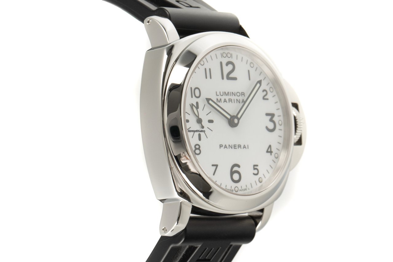 IMG_9081 Panerai Luminor Marina Mens watch Unisex Manual winding Steel OP6567 Replica 4