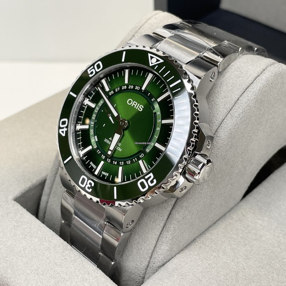 IMG_9081 Oris Aquis Mens watch Unisex Automatic Steel 01 743 7734 4187-Set Replica 4