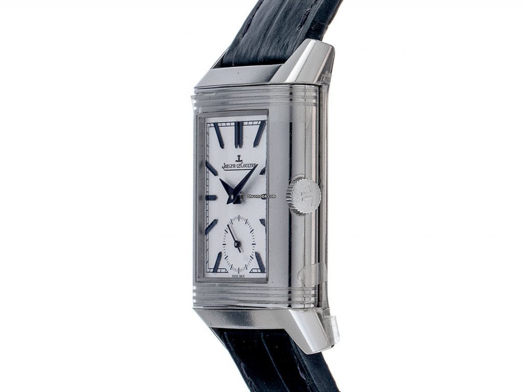 IMG_9081 Jaeger-LeCoultre Reverso Duoface Mens watch Unisex Manual winding Steel Q3908420 Replica 4