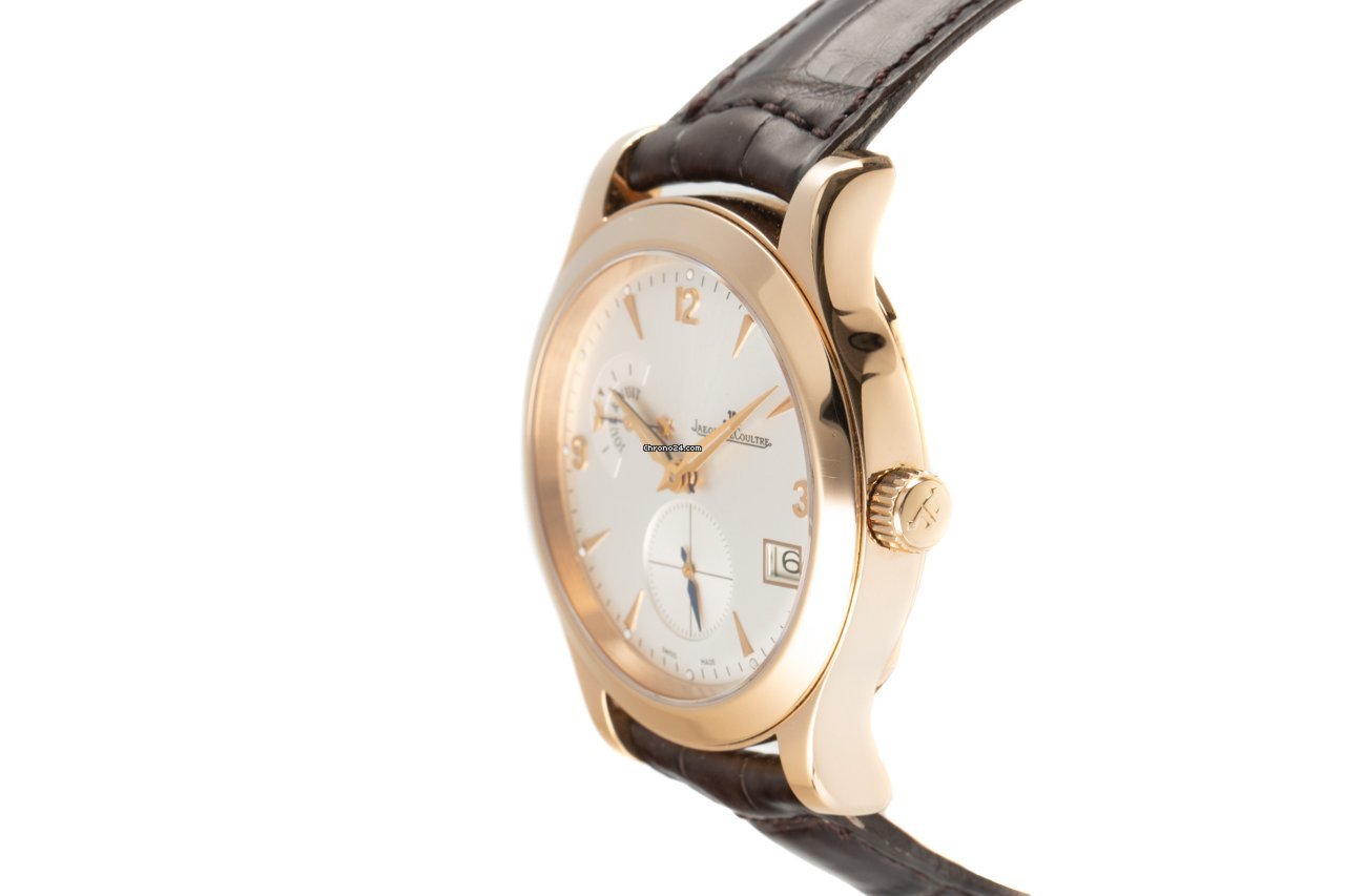 IMG_9081 Jaeger-LeCoultre Master Hometime Mens watch Unisex Automatic Yellow gold 147.2.05.S Replica 4
