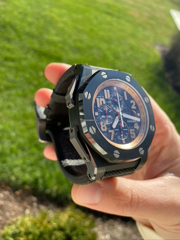 IMG_9081 Audemars Piguet Royal Oak Offshore Mens watch Unisex Automatic Ceramic 26378IO.OO.A001KE.01 Replica 4
