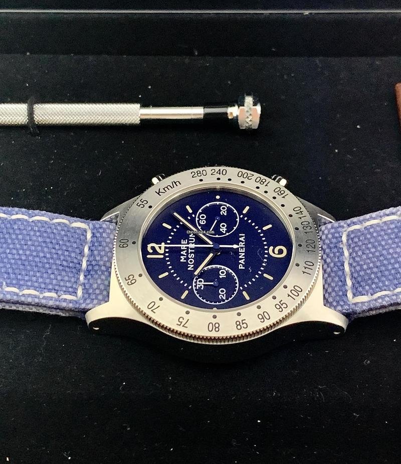 IMG_9081 Panerai Mare Nostrum Manual winding Steel PAM 716 Replica 4
