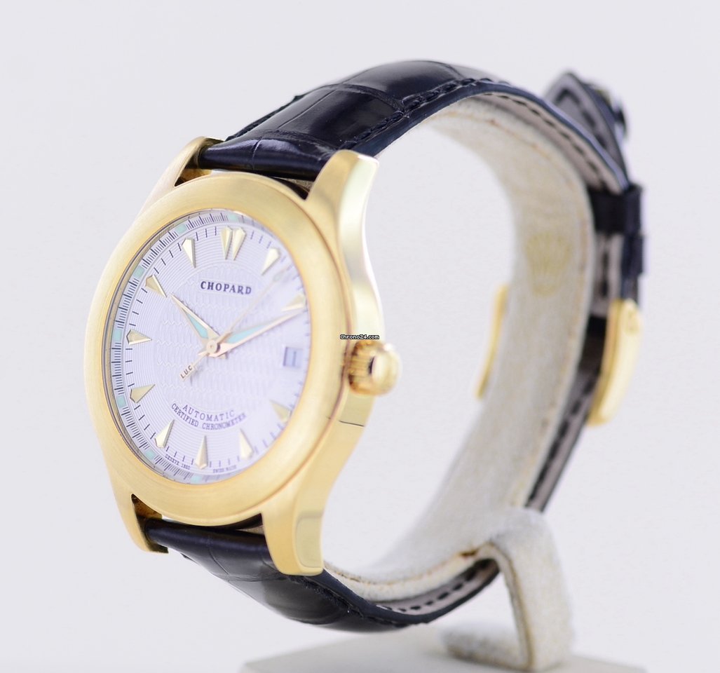 IMG_9081 Chopard L.U.C Mens watch Unisex Automatic Yellow gold 16 2000 Replica 4