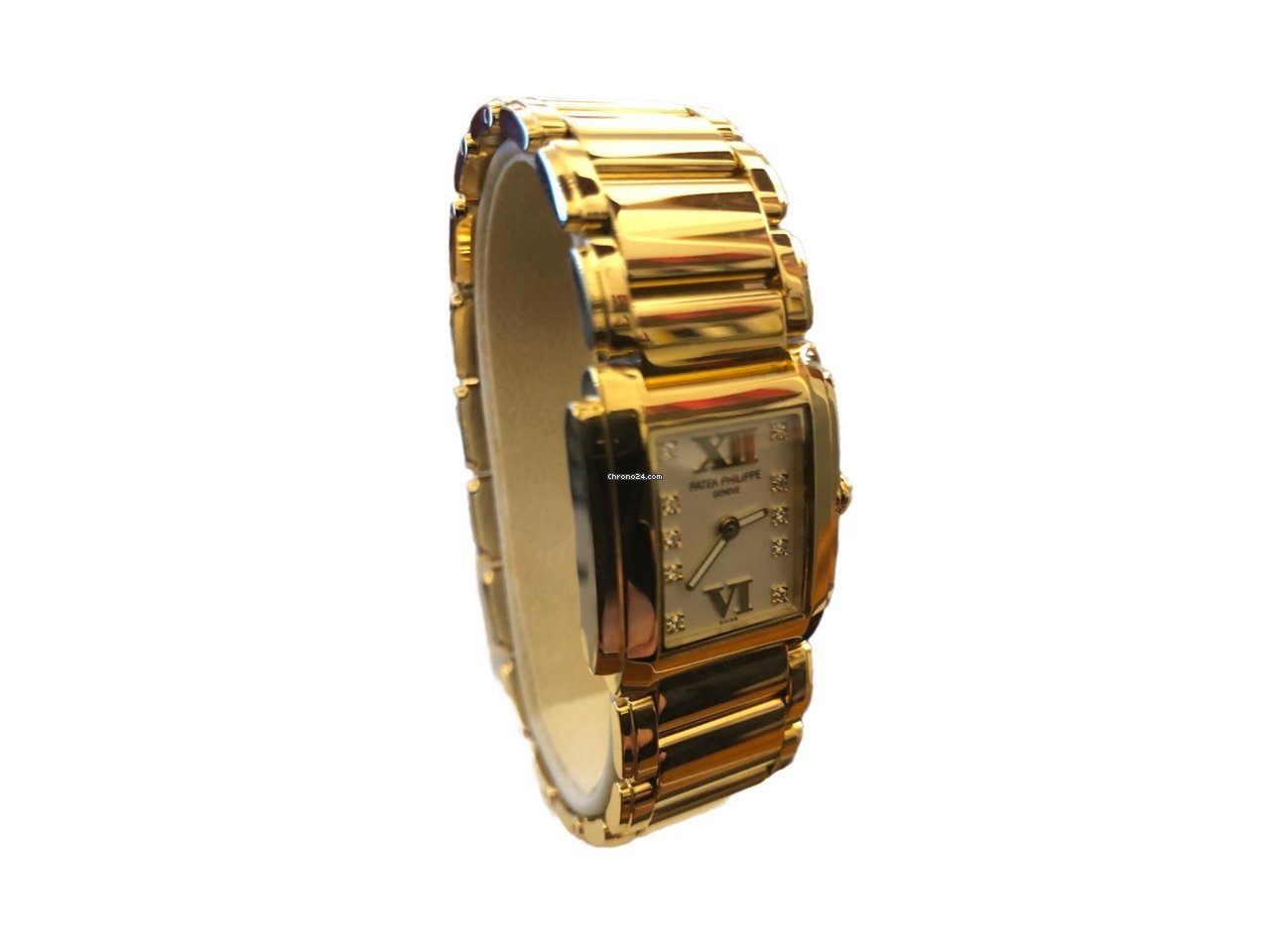 IMG_9081 Patek Philippe Twenty~4 Womens watch Quartz Yellow gold 4907 1J-001 Replica 4