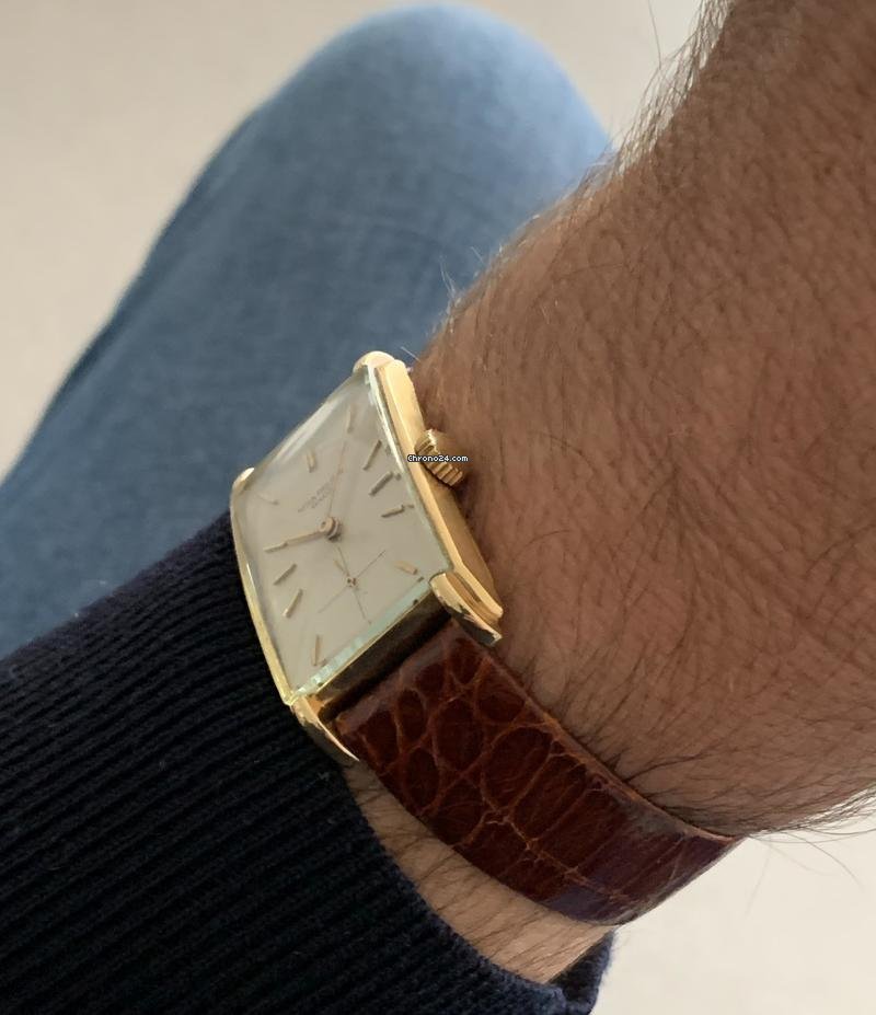 IMG_9081 Patek Philippe Vintage Manual winding Yellow gold 1559 Replica 4