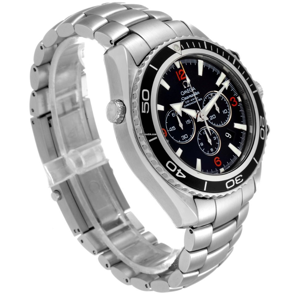 Omega Seamaster Planet Ocean Chronograph Mens watch Unisex Automatic Steel 2210.51.00 Replica 4