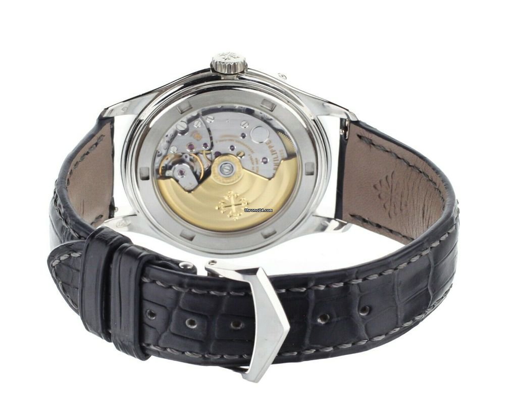 IMG_9081 Patek Philippe Annual Calendar Mens watch Unisex Automatic Platinum 5146P Replica 4