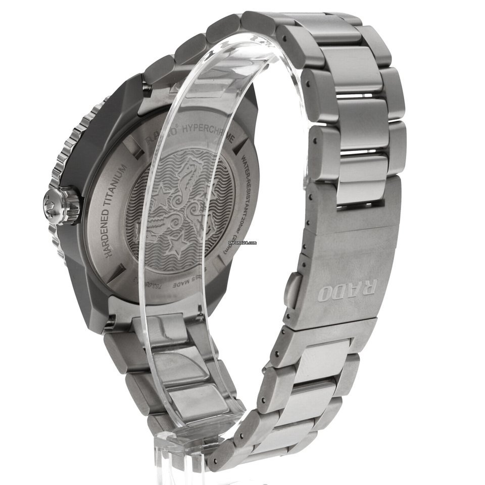 Rado HyperChrome Captain Cook Mens watch Unisex Automatic Titanium R32501153 Replica 4