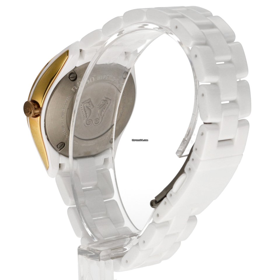 Rado HyperChrome Diamonds Womens watch Quartz Ceramic R32126902 Replica 4