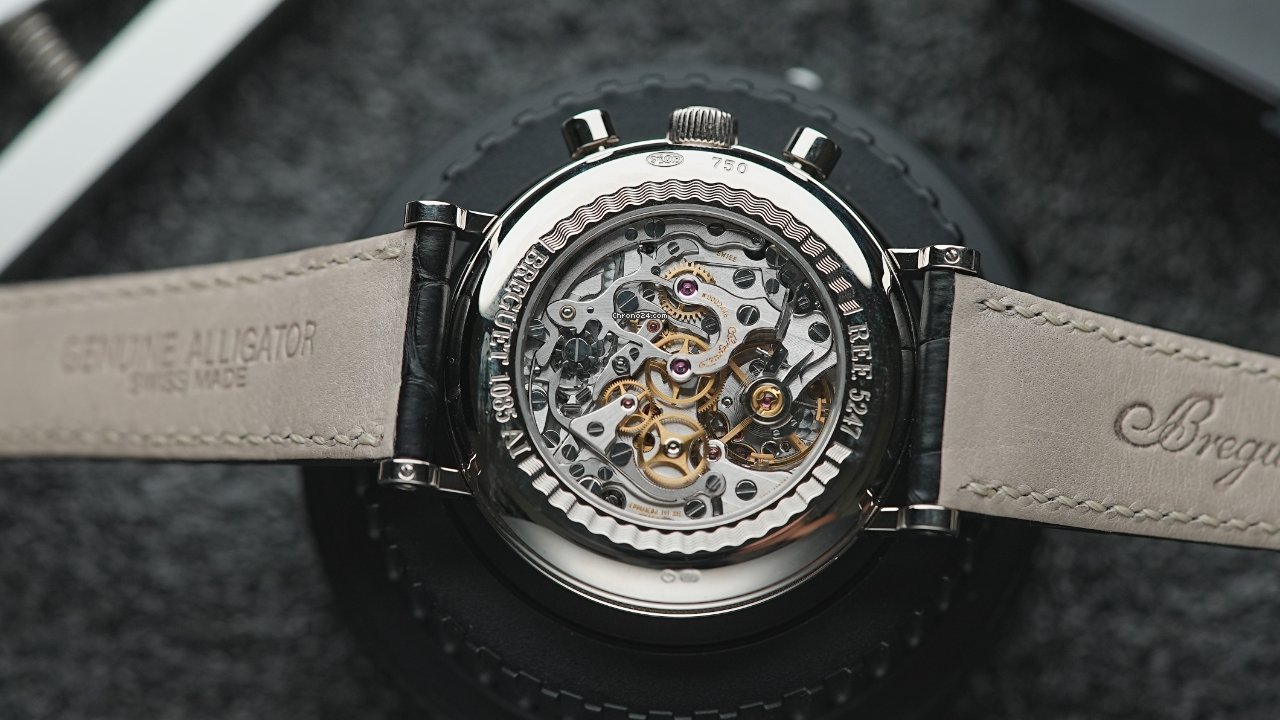 Breguet Classique Mens watch Unisex Manual winding White gold 5247BB 12 9V6 Replica 4