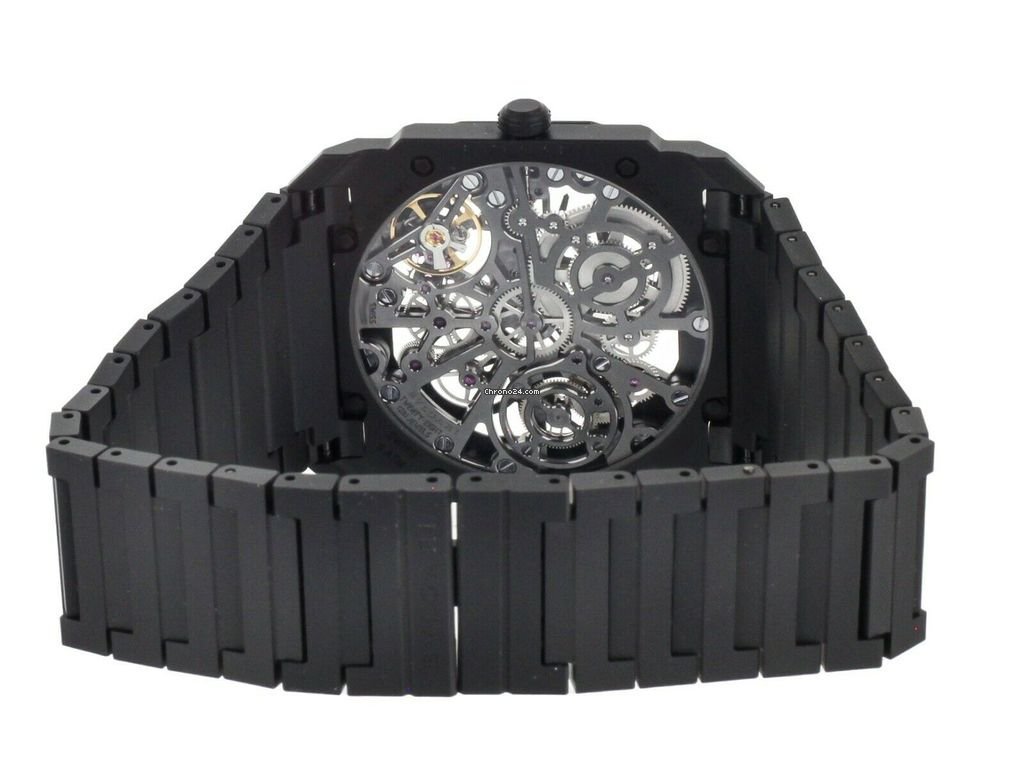 Bulgari Octo Mens watch Unisex Manual winding Ceramic 103126 Replica 4