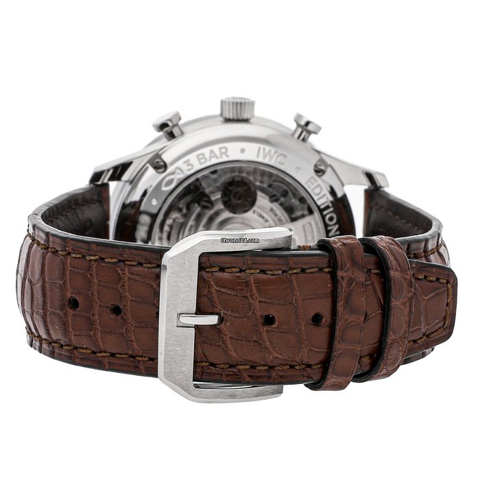 IMG_9081 IWC Portuguese Chronograph Mens watch Unisex Automatic Steel IW3716-02 Replica 4