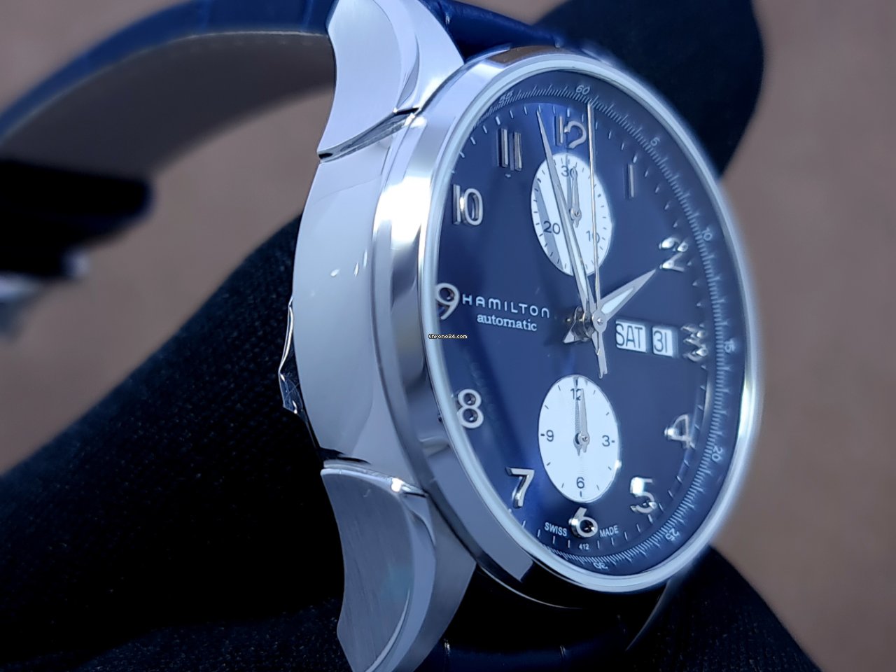 IMG_9081 Hamilton Jazzmaster Maestro Mens watch Unisex Automatic Steel H32576641 Replica 4
